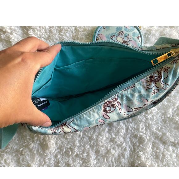 Bioworld Lilo & Stitch Tropical Stitch Purse + Detachable Coin Pouch NEW Disney - Picture 5 of 11